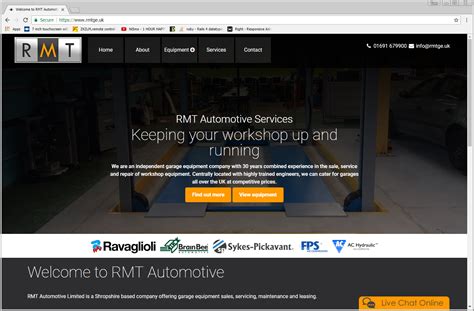 rmt equipment website
